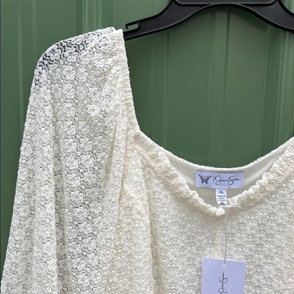 Women's Verona Lace Top Blouse Size XL - Picture 2 of 10